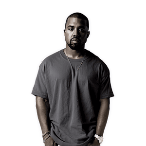 Kanye in Studio PNG bju PNG