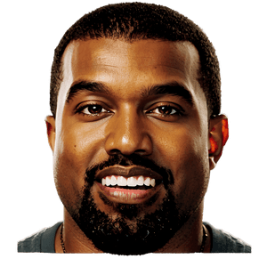 Kanye Smiling PNG iic58 PNG