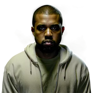 Kanye West Portrait Png 05232024 PNG Image