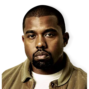 Kanye West Portrait Png Gup55 PNG Image