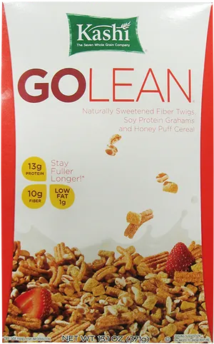 Kashi G O L E A N Cereal Box PNG Image