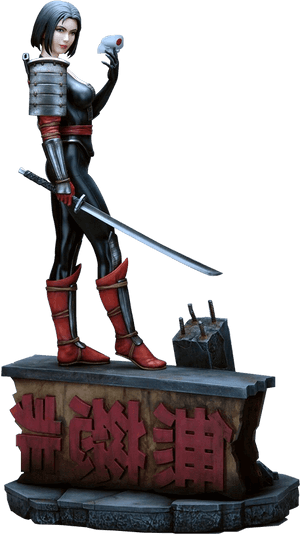 Katana Statue Figure Collectible PNG