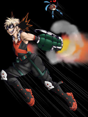 Katsuki Bakugou [commission] - Bakugou Katsuki Png, Transparent Png PNG image with transparent background
