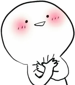 Kawaii Blush Cartoon Character PNG Image