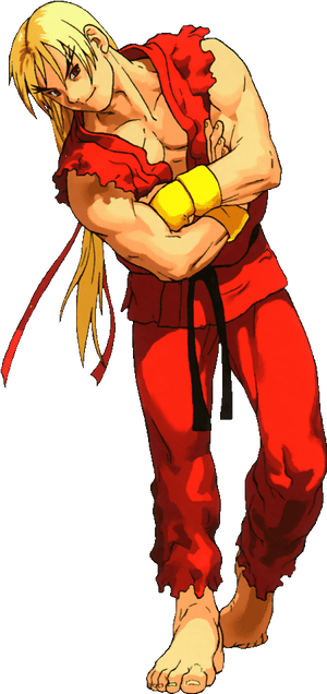 Ken Masters - X Men Vs Street Fighter Ryuh, HD Png Download PNG image with transparent background