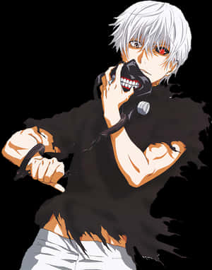 Ken Tokyo Ghoul Fan - Kaneki Tokyo Ghoul Png, Transparent Png PNG image with transparent background