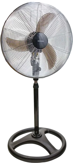 Kenwood Standing Fan Black PNG Image