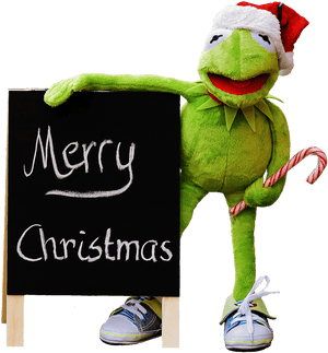 Christmas Kermit, HD Png Download PNG image with transparent background