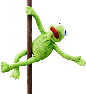 Pole Dance Kermit Funny Free Picture - Kermit Gif With Transparent Background, HD Png Download PNG image with transparent background