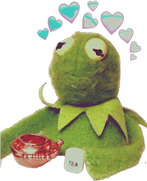 #kermit #aesthetic #heartcrown #kawaii #frog #cute - Kermit The Frog, HD Png Download PNG image with transparent background
