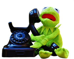 Kermit, Frog, Phone, Figure, Funny, Frogs, Animal - Kermit Png, Transparent Png PNG image with transparent background