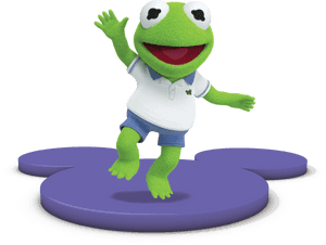 Disney Muppet Babies Kermit, HD Png Download PNG image with transparent background