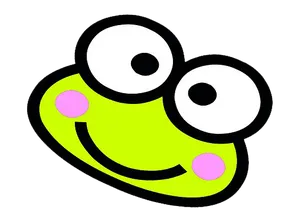 Keroppi Face Graphic PNG Image