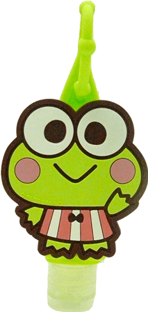 Keroppi Ice Cream Cone Topper PNG image with transparent background