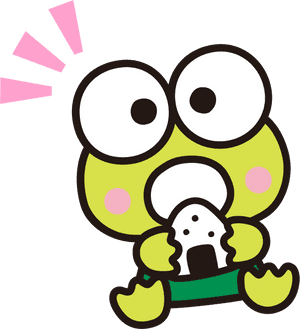 Keroppi_ Surprised_ Expression.png PNG image with transparent background