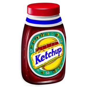 Ketchup Bottle Icon Png Wkx52 PNG Image