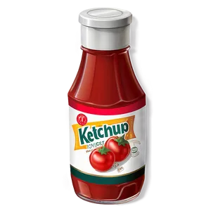 Ketchup Bottle Illustration Png Dbm60 PNG Image