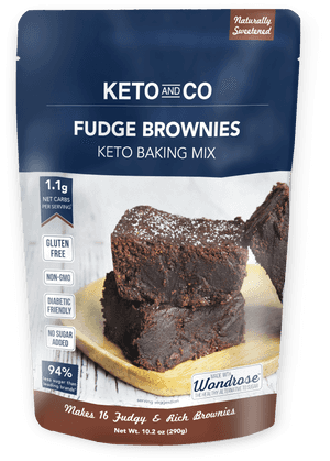 Keto And Co Fudge Brownie Mix, HD Png Download PNG image with transparent background