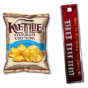 Kettle Cooked Chips PNG 05242024 PNG image with transparent background