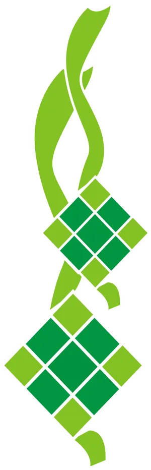 Ketupat Icon Graphic PNG Image