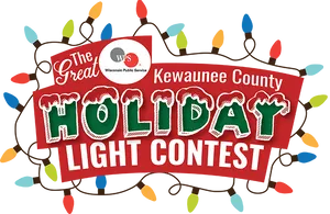 Kewaunee County Holiday Light Contest Banner PNG Image