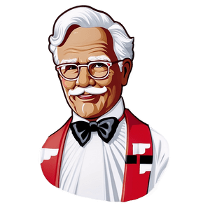 KFC Logo with Colonel Sanders PNG 24 PNG