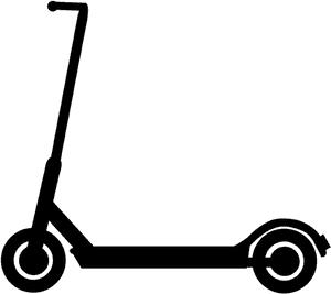 Wheel,line,vehicle - Jetson Breeze Electric Scooter, HD Png Download PNG image with transparent background