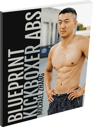Kickboxer Blueprint Cover PNG image with transparent background