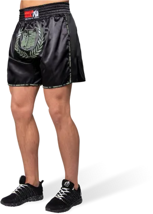 Kickboxing Shortsand Shoes PNG Image