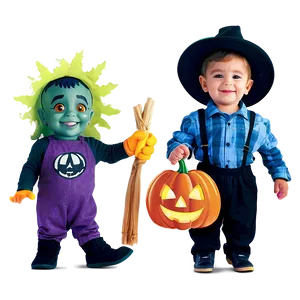 Kid-friendly Halloween Decor Png Eeg PNG Image