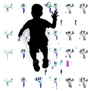Kid Jumping Silhouette PNG sdd PNG image with transparent background