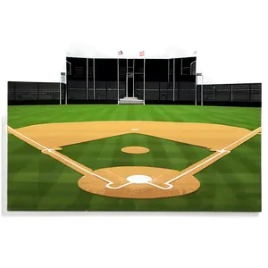 Kids Baseball Field Cartoon Png Awi96 PNG Image