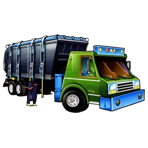 Kids Garbage Truck Png Flr87 PNG Image