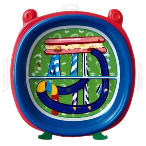 Kids Themed Mealtime Set Png Qly PNG Image