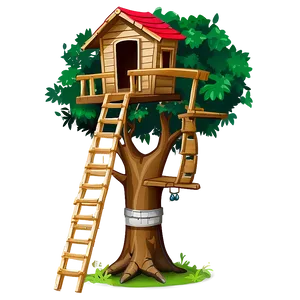 Kids Tree House Png Bxs PNG Image