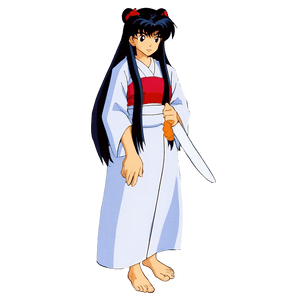 Kikyo in Inuyasha PNG kgs79 PNG image with transparent background