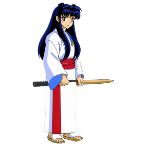 Kikyo in Inuyasha PNG msv PNG image with transparent background