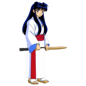 Kikyo In Inuyasha Png Msv PNG Image