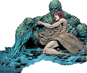 Killer Croc & June Moon/enchantress ❤️ - June Moone And Killer Croc, HD Png Download PNG image with transparent background