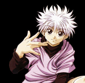 Killua_ Zoldyck_ Anime_ Character PNG image with transparent background