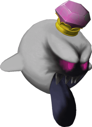 Hail To The King Baby - King Boo Luigi's Mansion Mario Kart Tour, HD Png Download PNG image with transparent background