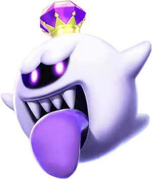 Mario Kart Tour King Boo Luigi's Mansion, HD Png Download PNG image with transparent background
