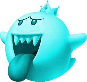 Frosty King Boo Artwork - King Boo, HD Png Download PNG image with transparent background