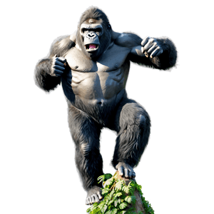 King Kong Climbing PNG 05232024 PNG