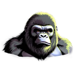 King Kong Illustration Png 57 PNG Image