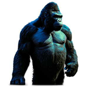 King Kong Silhouette PNG 05232024 PNG image with transparent background