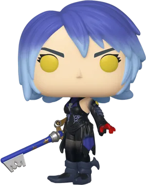 Kingdom_ Hearts_ Animated_ Character_ Figure PNG Image