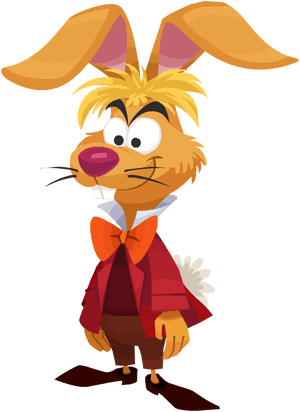 Kingdom Hearts Wiki - Disney Alice In Wonderland March Hare, HD Png Download PNG image with transparent background