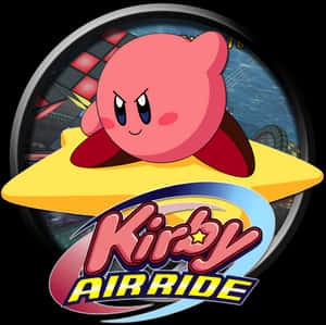Kirby Air Ride Game Art PNG image with transparent background