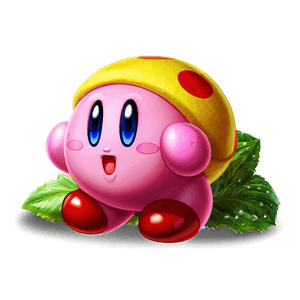 Kirby Eating Food PNG arf PNG image with transparent background